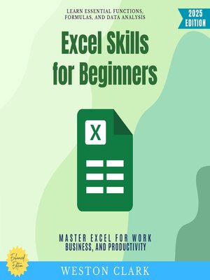 cover image of Excel Skills for Beginners